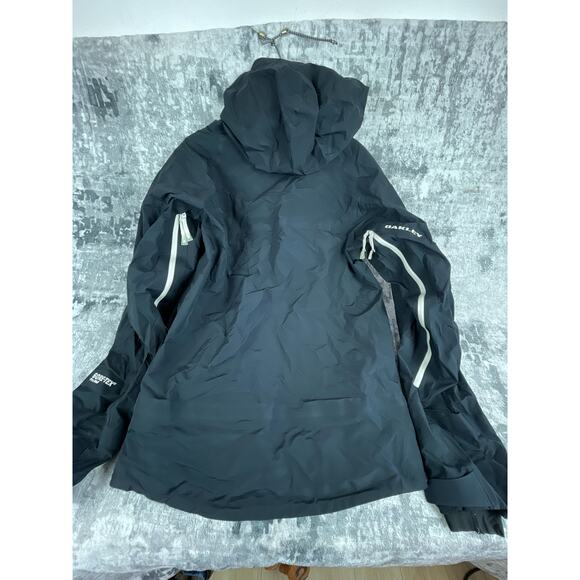 Oakley Sethmo 3L Gore-Tex Pro Shell Showboarding Ski Jacket Black XL 41150 - Picture 2 of 10